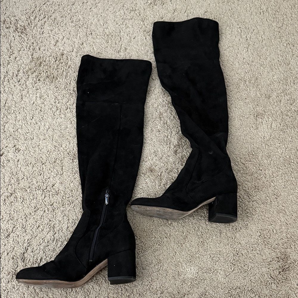 Sam Edelman Black Over-the-Knee Boots